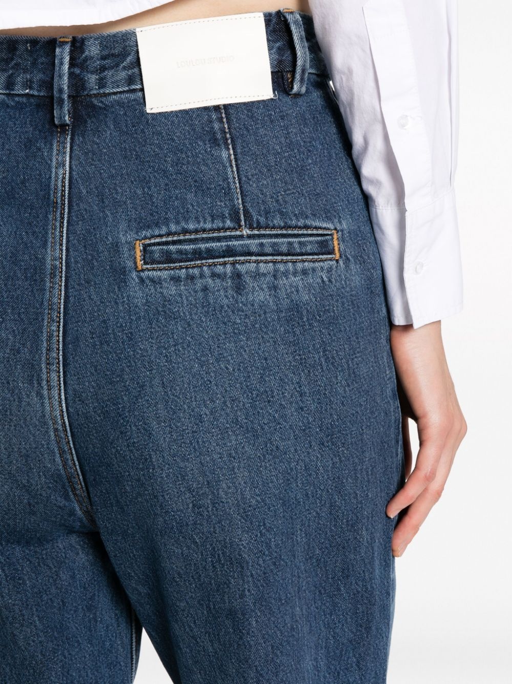 Attu high-rise wide-cut jeans - 5