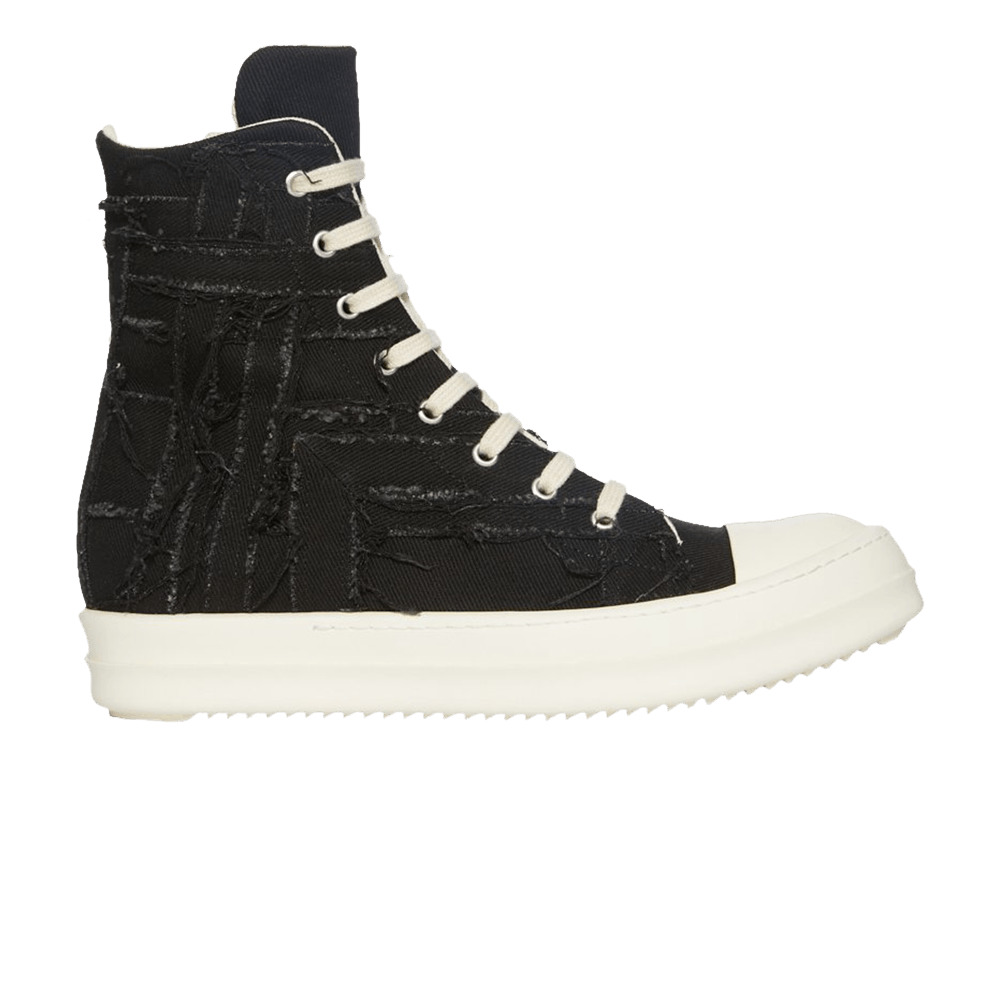Rick Owens DRKSHDW Luxor Slashed High 'Black Milk' - 1