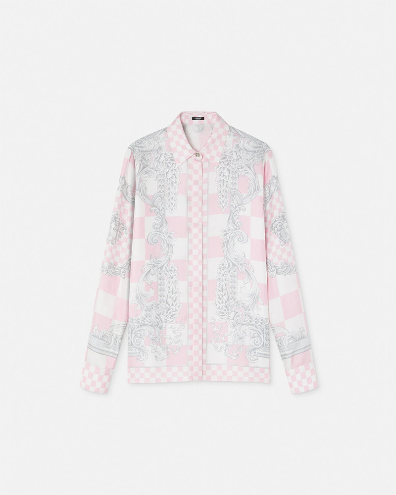 Medusa Contrasto Silk Shirt 1