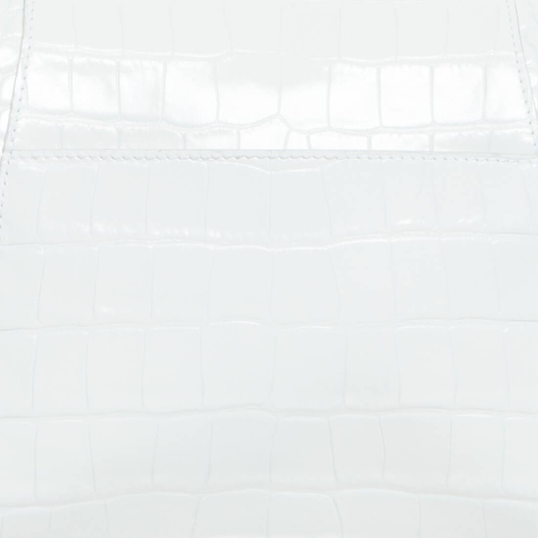 downtown small shoulder bag with chain crocodile embossed - 8