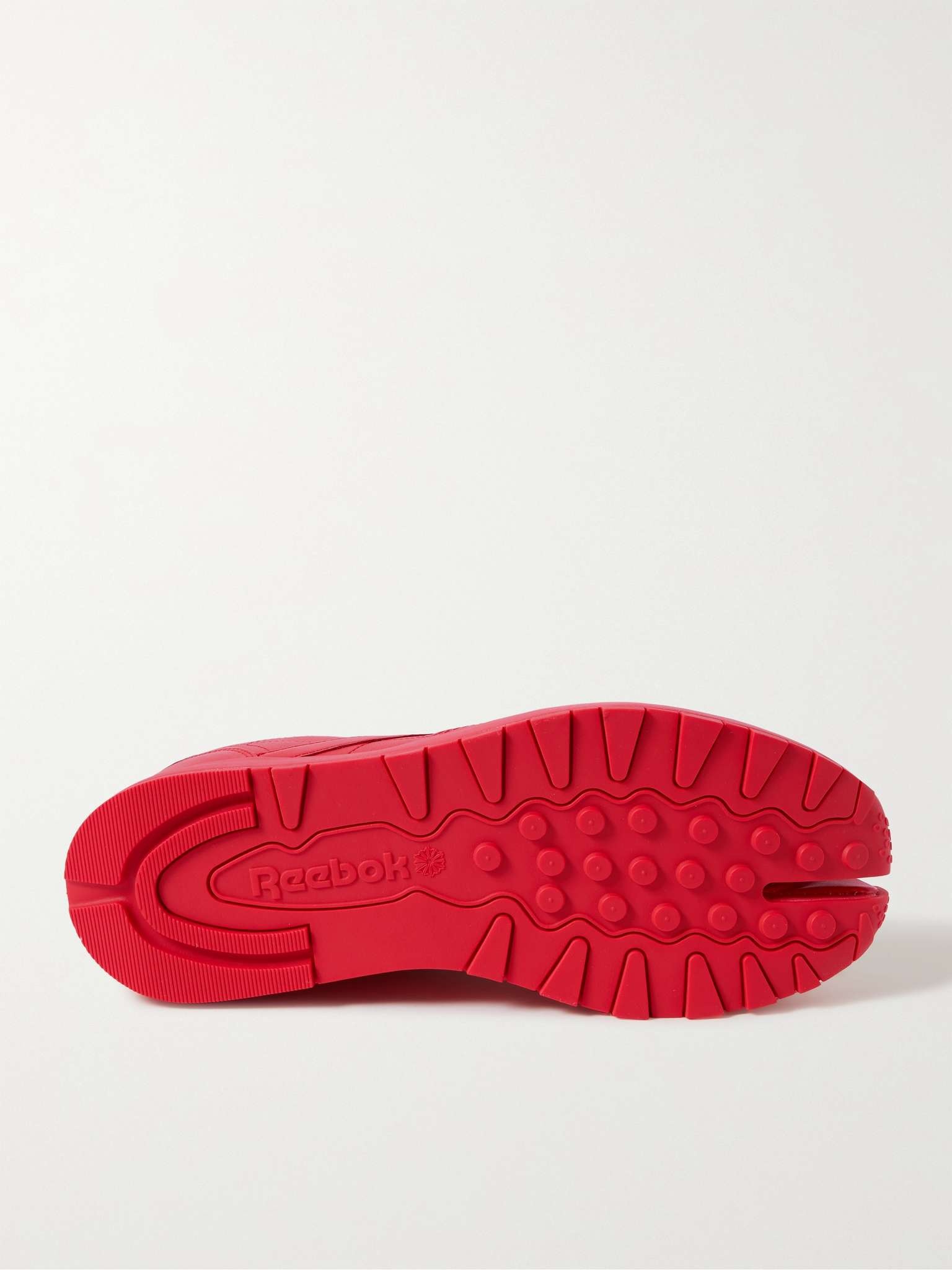 + Maison Margiela Project 0 Classic Tabi Split-Toe Leather Sneakers - 7