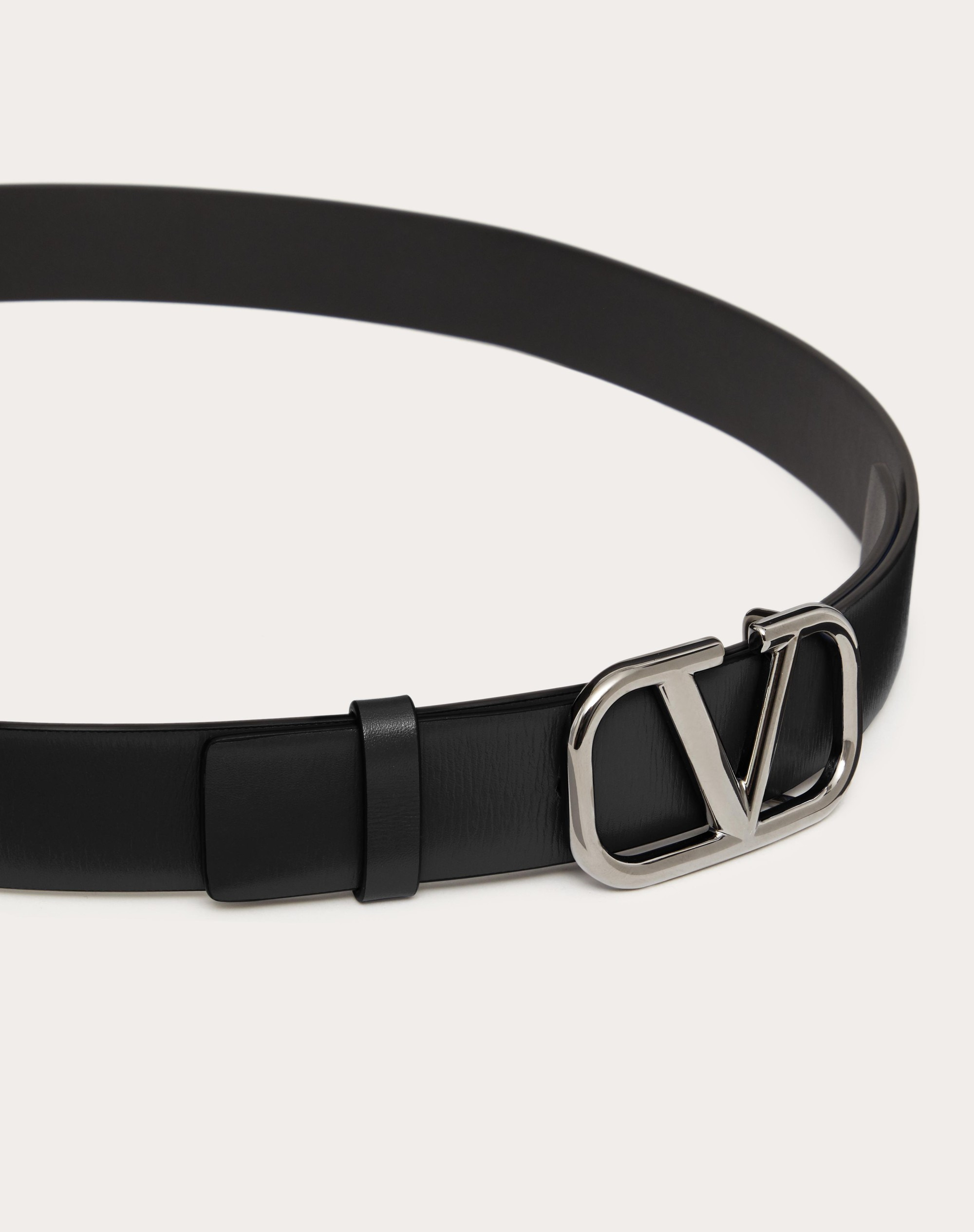 VLOGO SIGNATURE CALFSKIN BELT 30 MM - 4