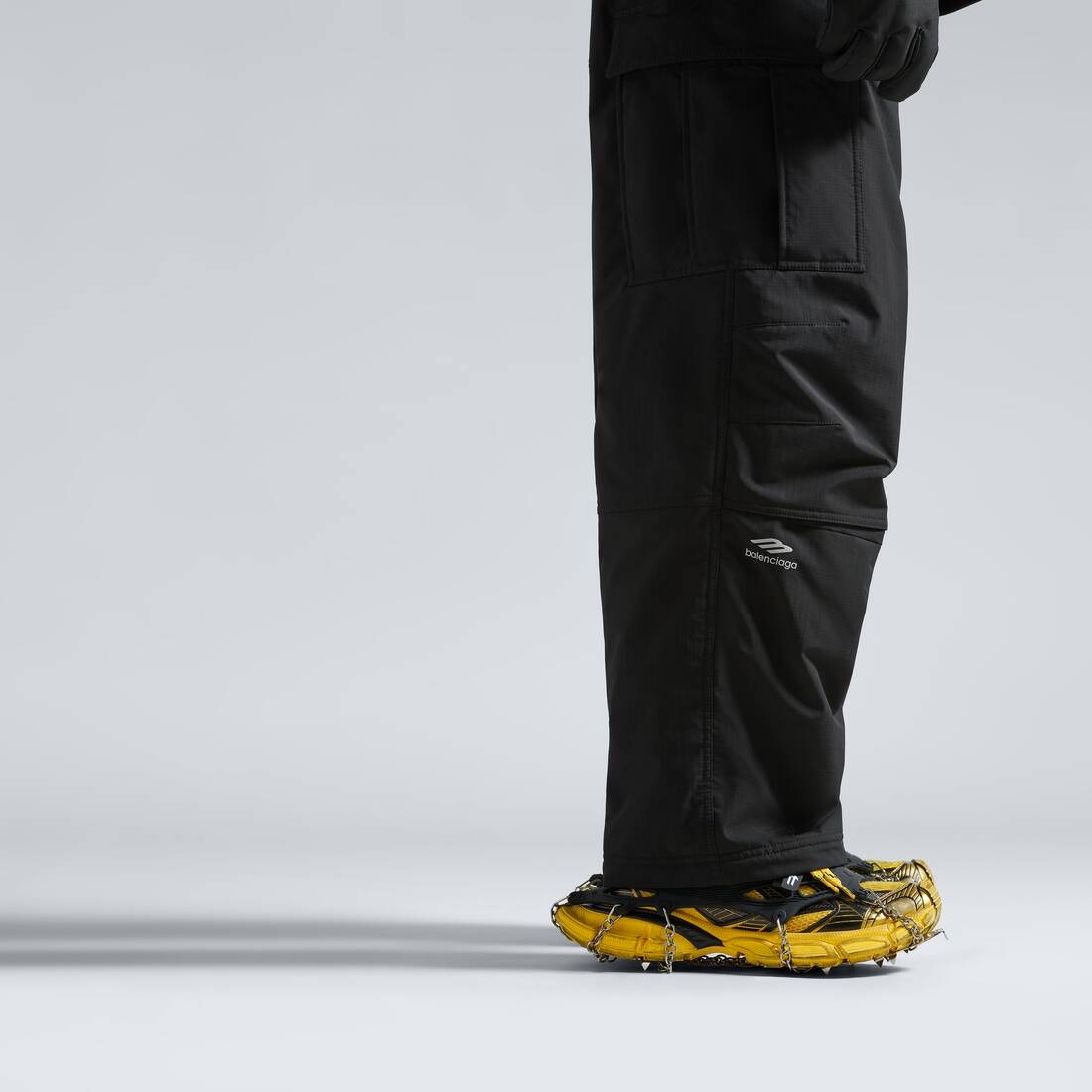 Men's Skiwear - 3xl Ski Sneaker in Yellow/black - 9