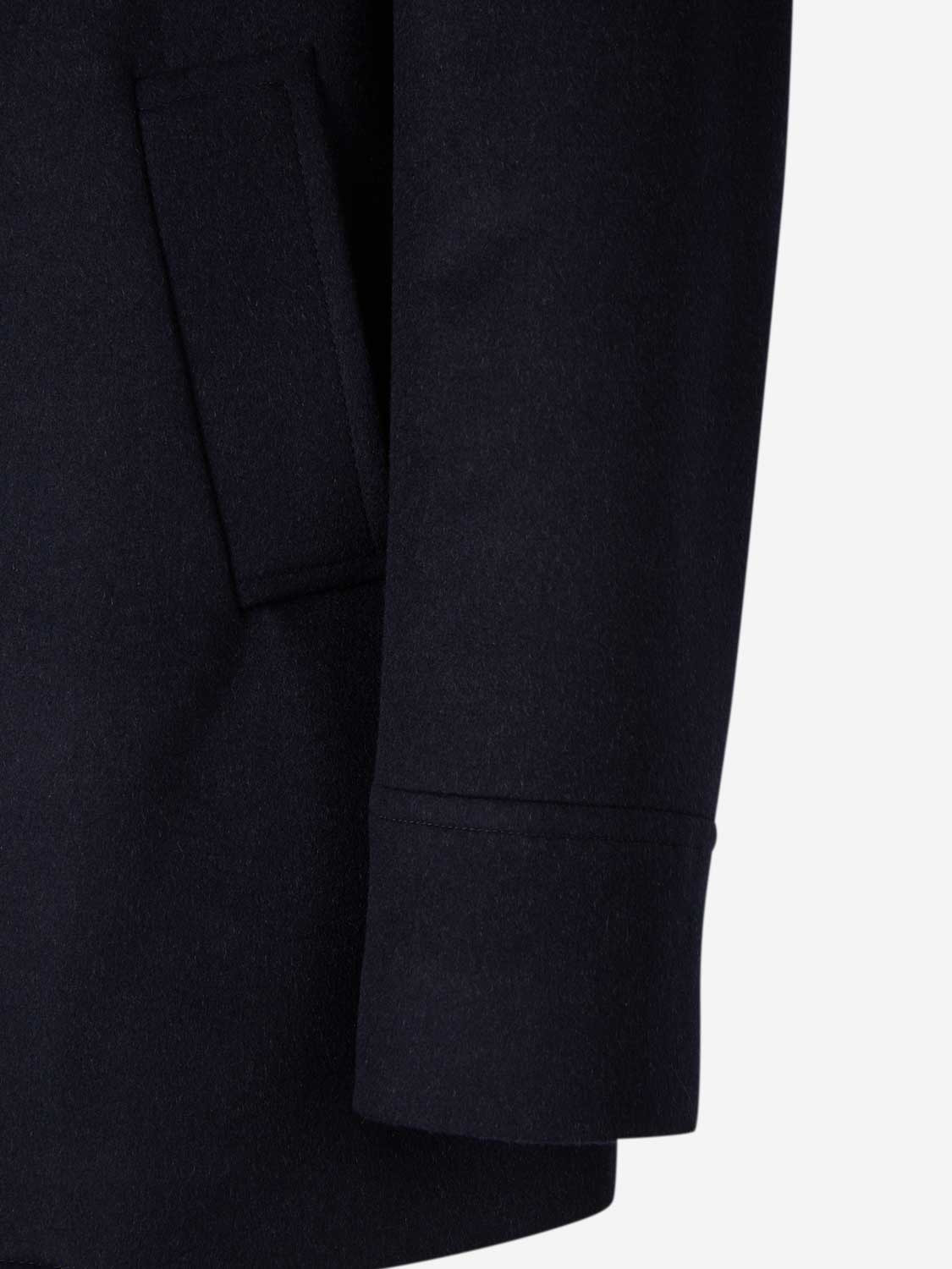 CROSSED LONG COAT - 5