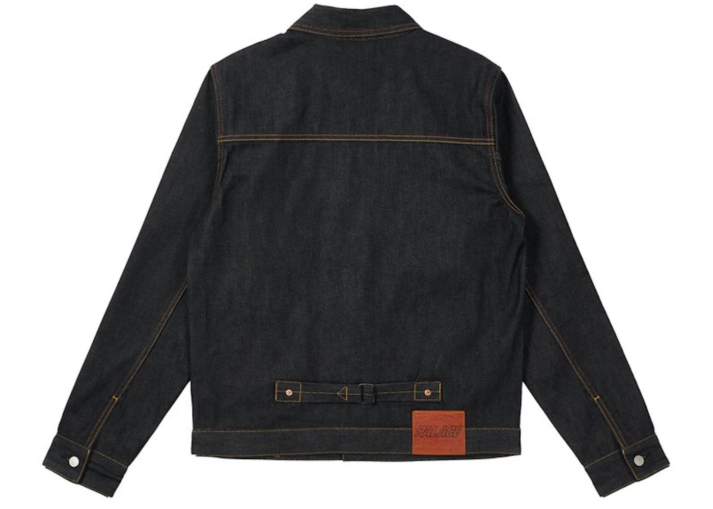 Palace x Evisu Classic Seagull Denim Jacket Indigo Raw - 2