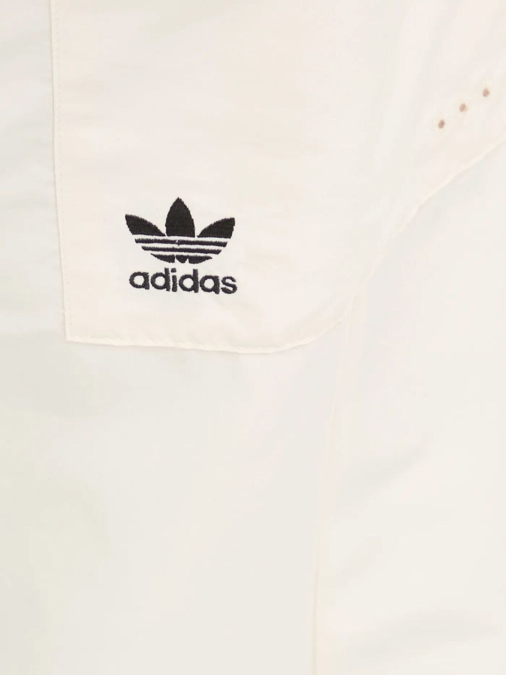 logo-embroidered cargo trousers - 4