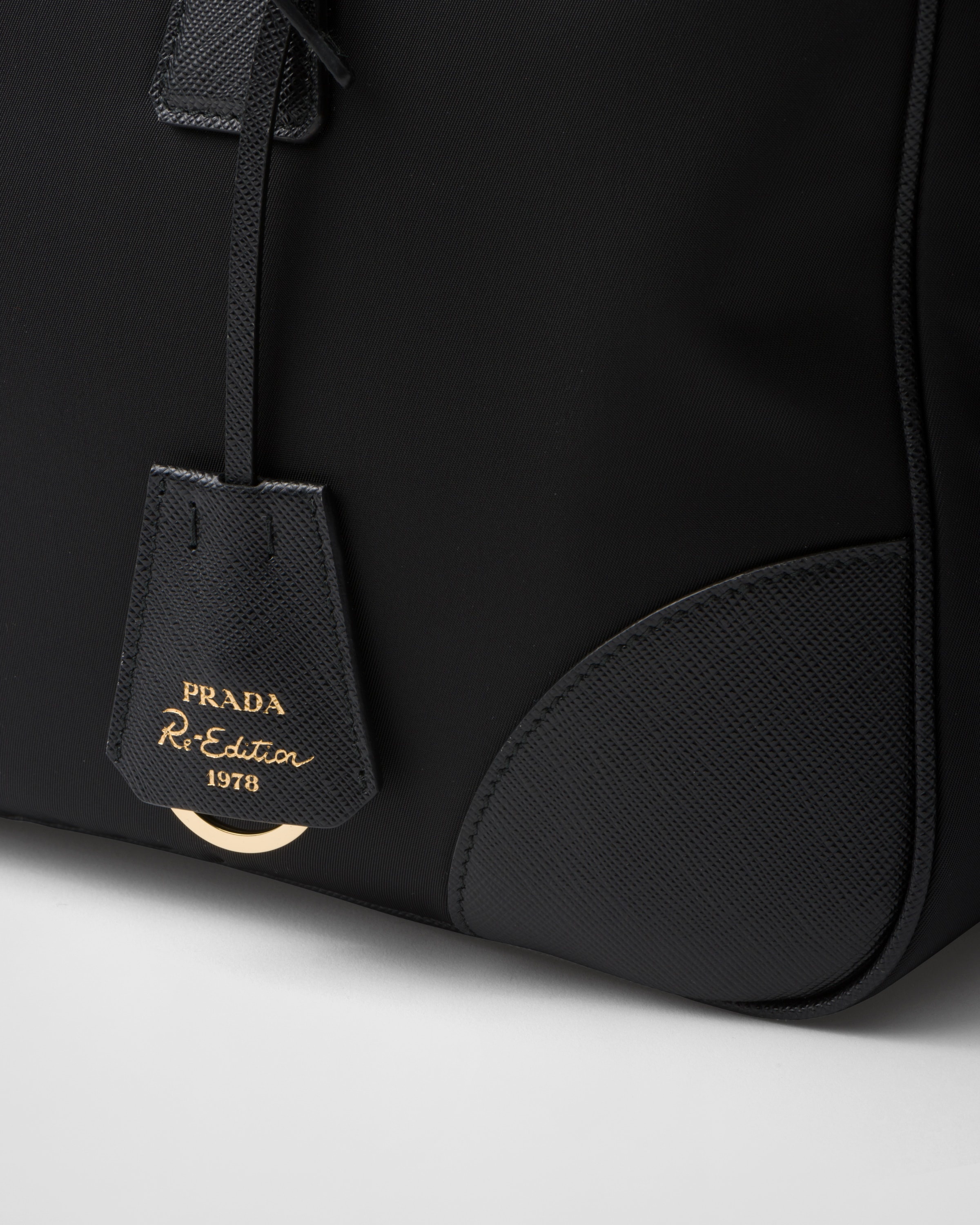 Prada Re-Edition 1978 large Re-Nylon and Saffiano leather two-handle bag - 6