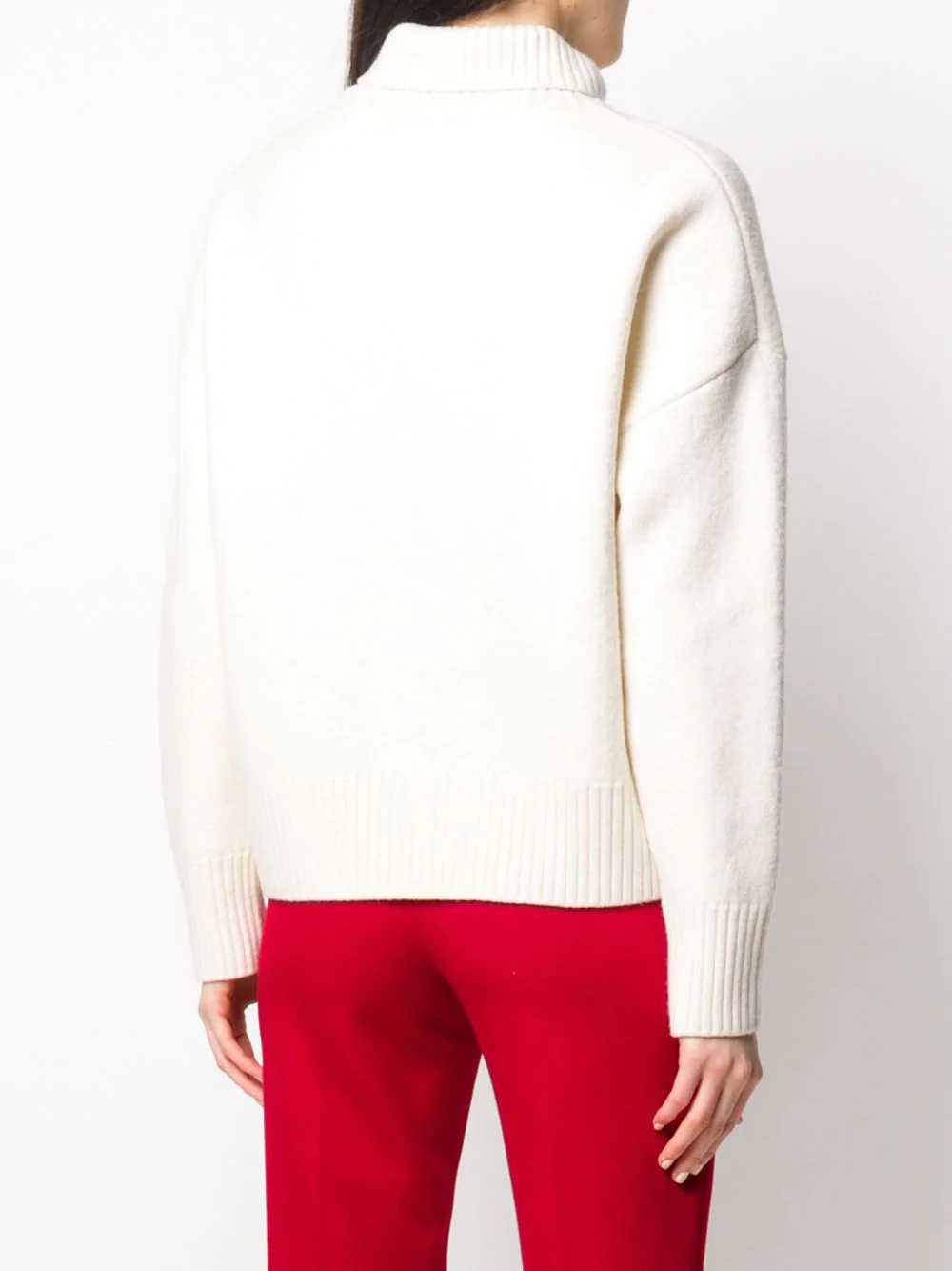 Ami de Coeur intarsia jumper - 4