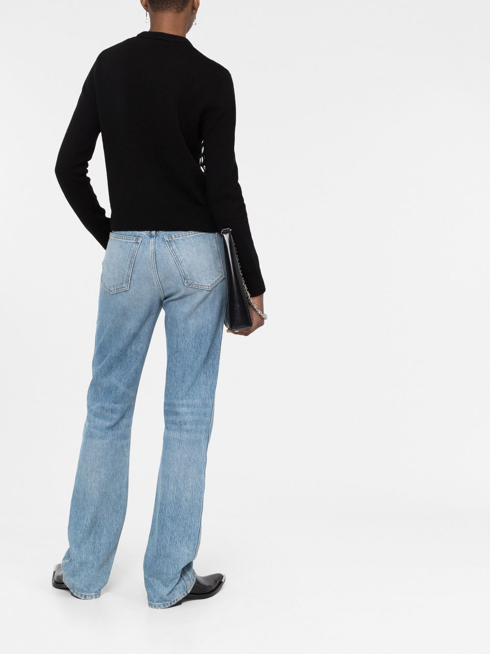 mirror-sequin jumper - 4