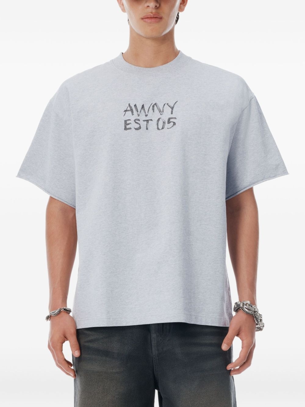 logo-print T-shirt - 5