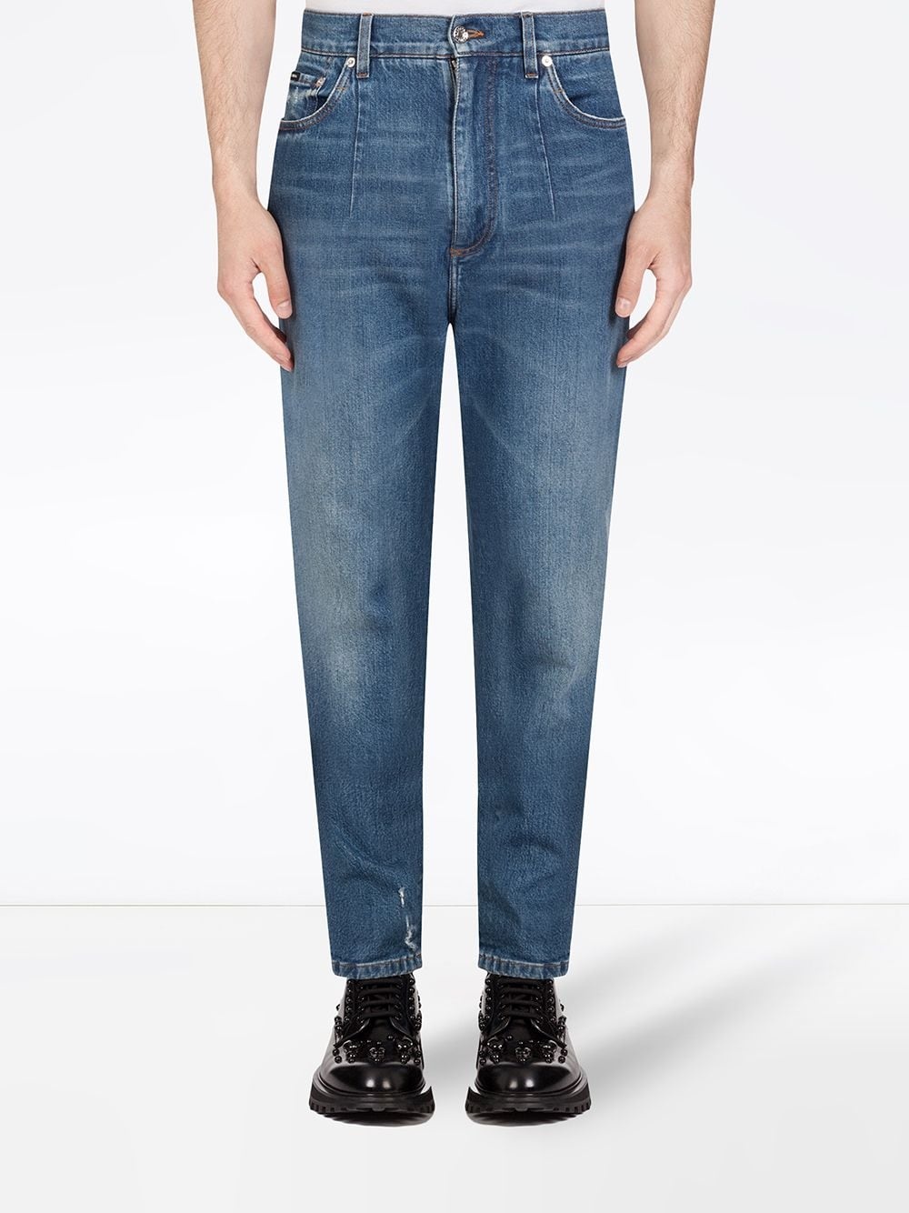 straight-leg jeans - 3
