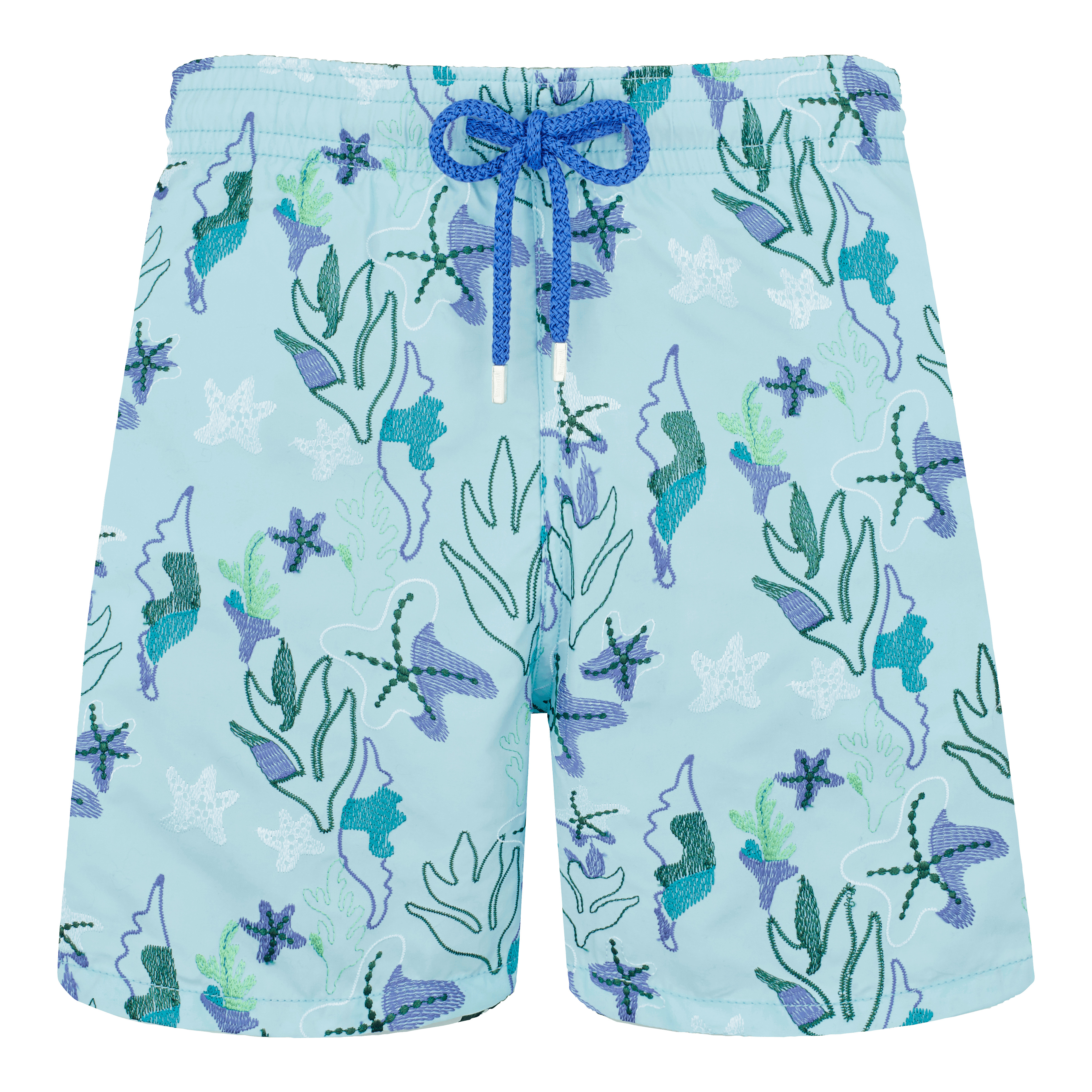 Men Swim Trunks Embroidered Camo Seaweed - Limited Edition - 1