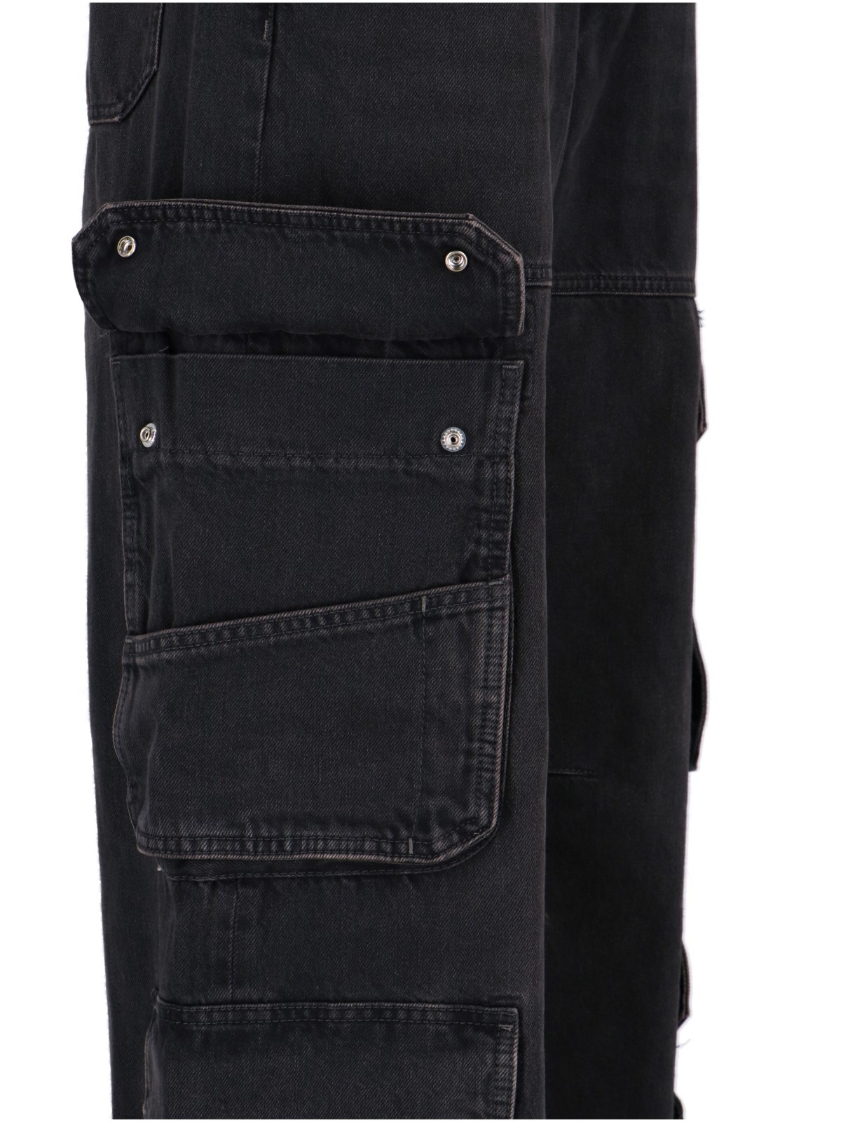 WIDE CARGO JEANS - 4