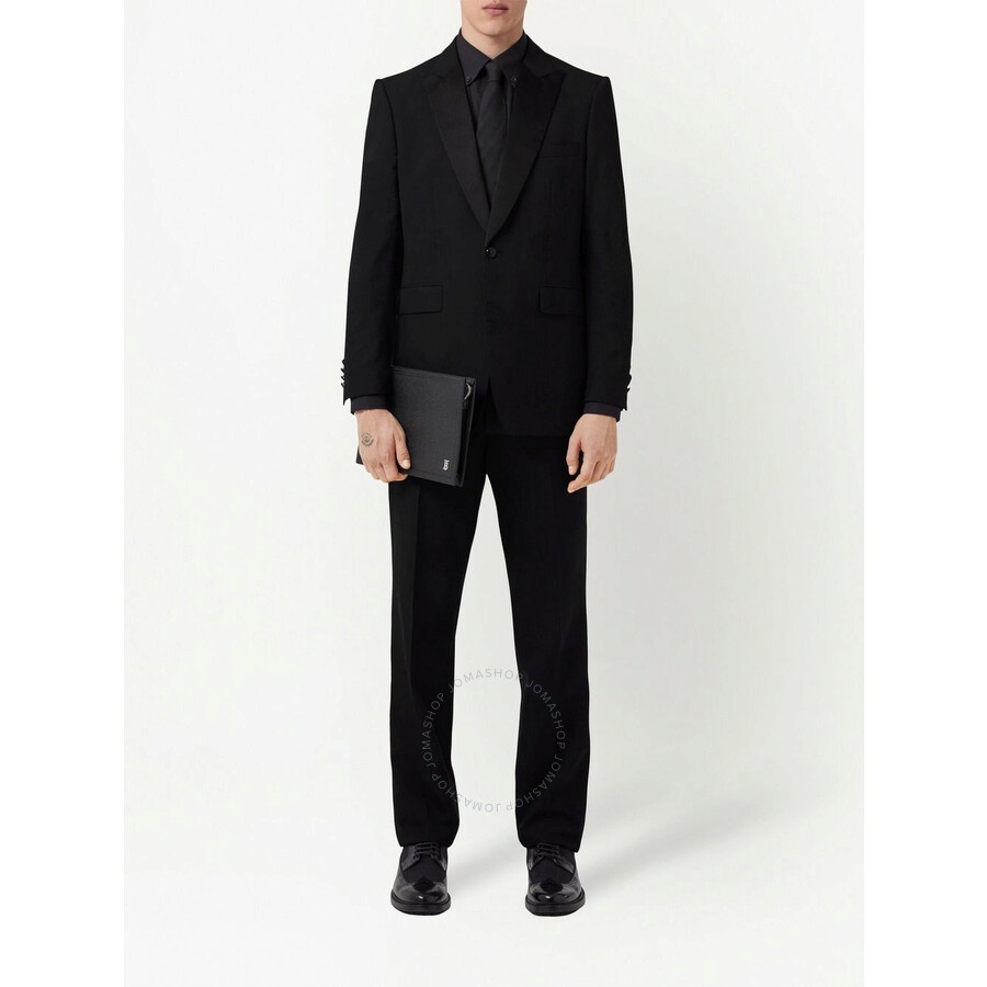 Burberry Oak Leaf Crest Jacquard Tuxedo Jacket - 2