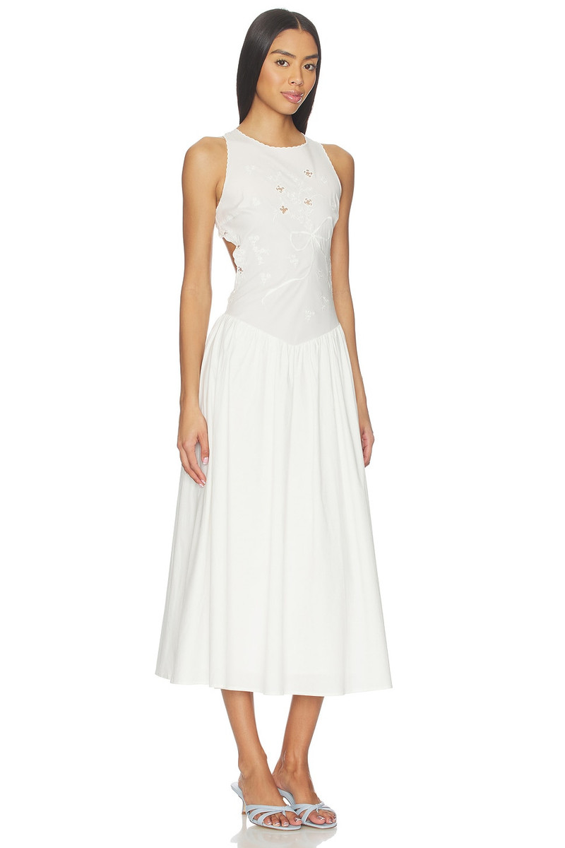 Frankies Bikinis Soleil Cotton Midi Dress outlook