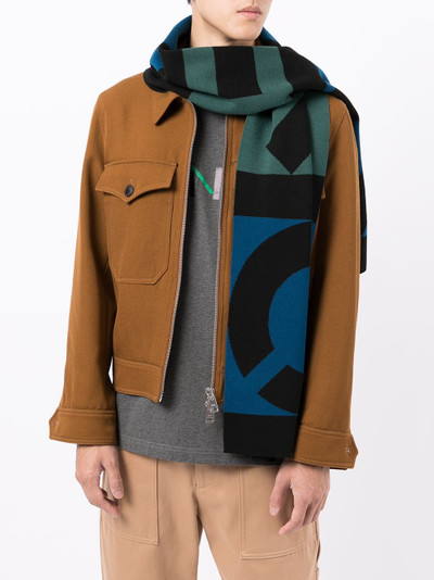 KENZO logo-print scarf outlook