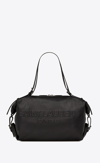 SAINT LAURENT medium convertible id bag in soft leather outlook