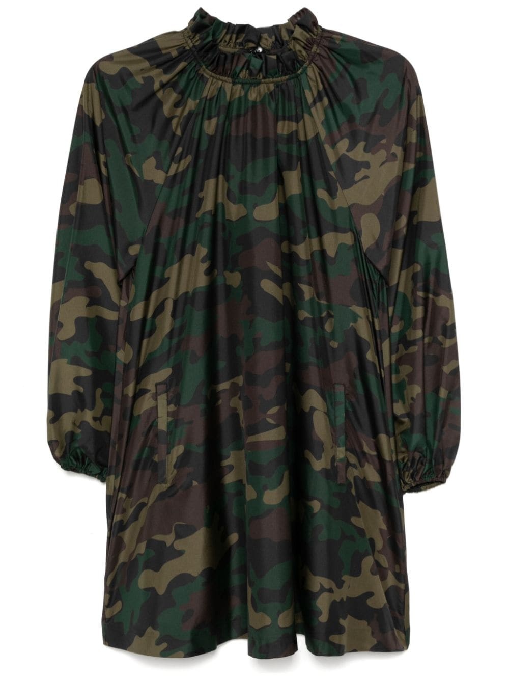 Taffeta mini dress - 1
