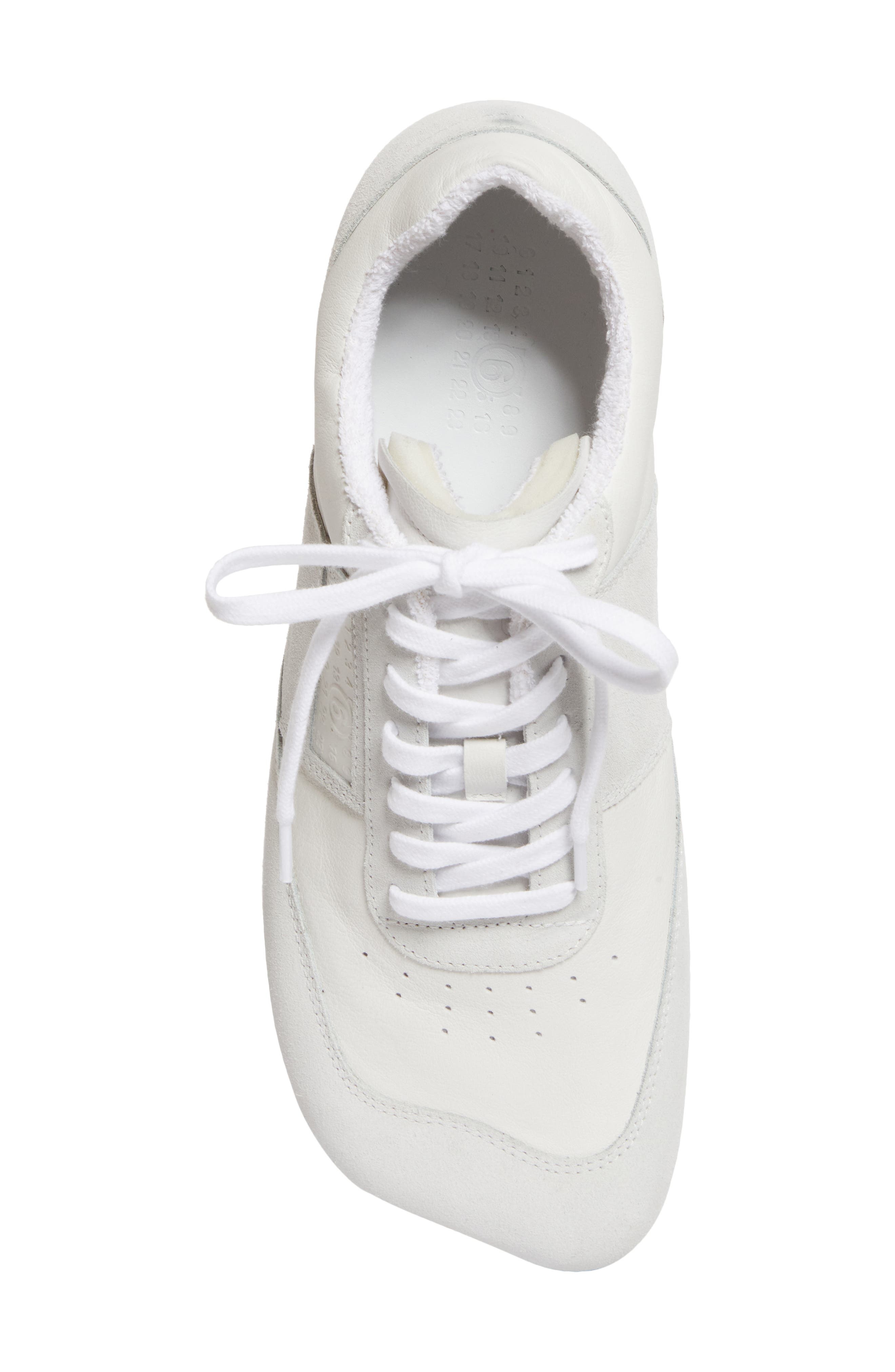MM6 Maison Margiela Low Top Sneaker in White at Nordstrom - 5