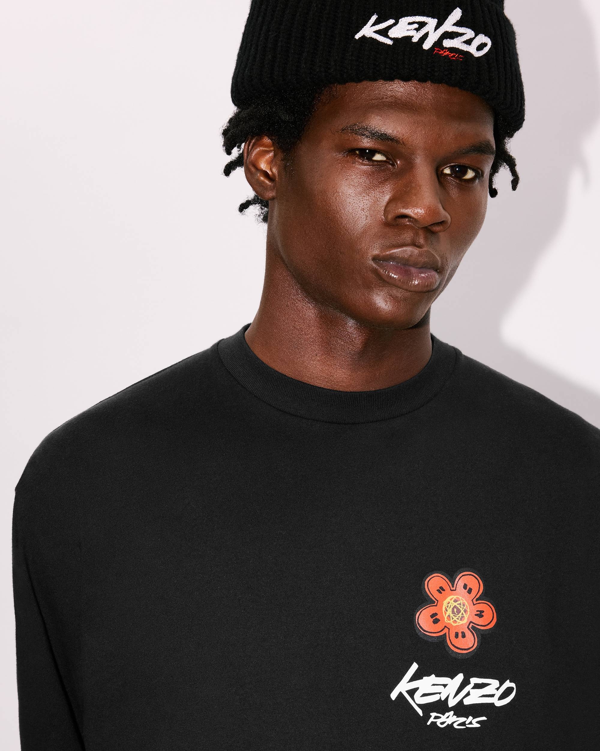 'Kenzo x Futura 2000' long slevee T-shirt in cotton - 6