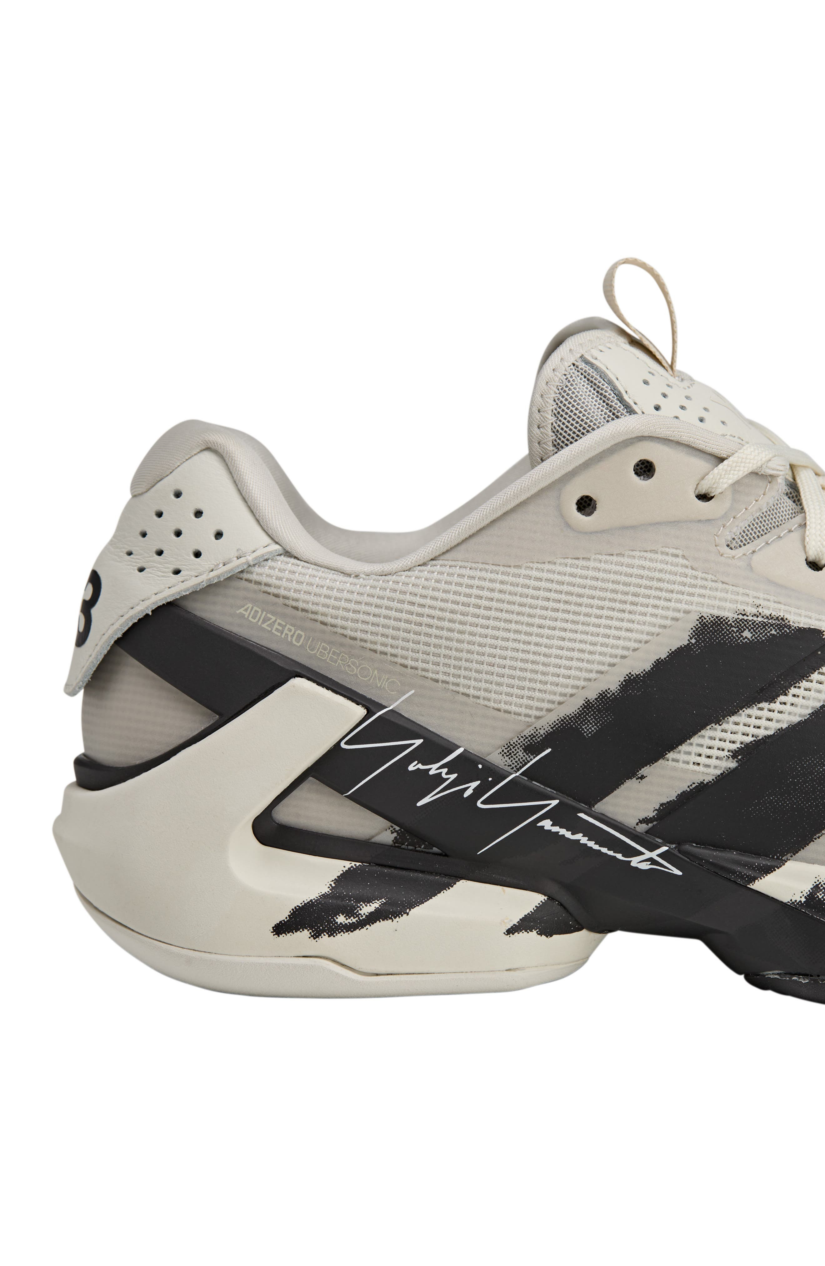 Y-3 Adizero Ubersonic 5 Tennis Shoe in Orbit Grey/Black/White at Nordstrom - 8