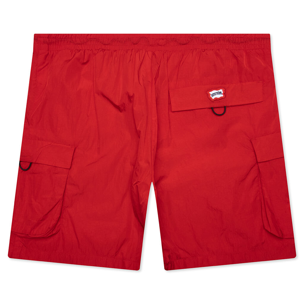 WALKER CARGO SHORTS - FIERY RED - 2
