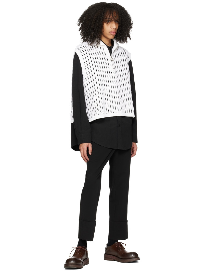 Wooyoungmi Black Button-Down Shirt outlook