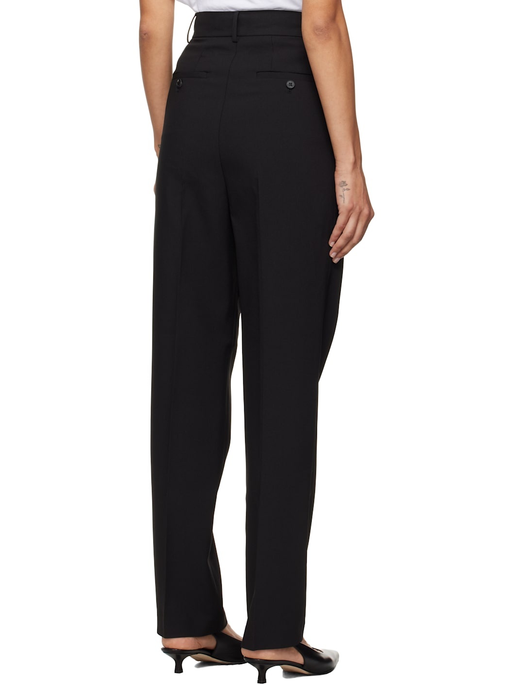 Black Bea Suit Trousers - 3