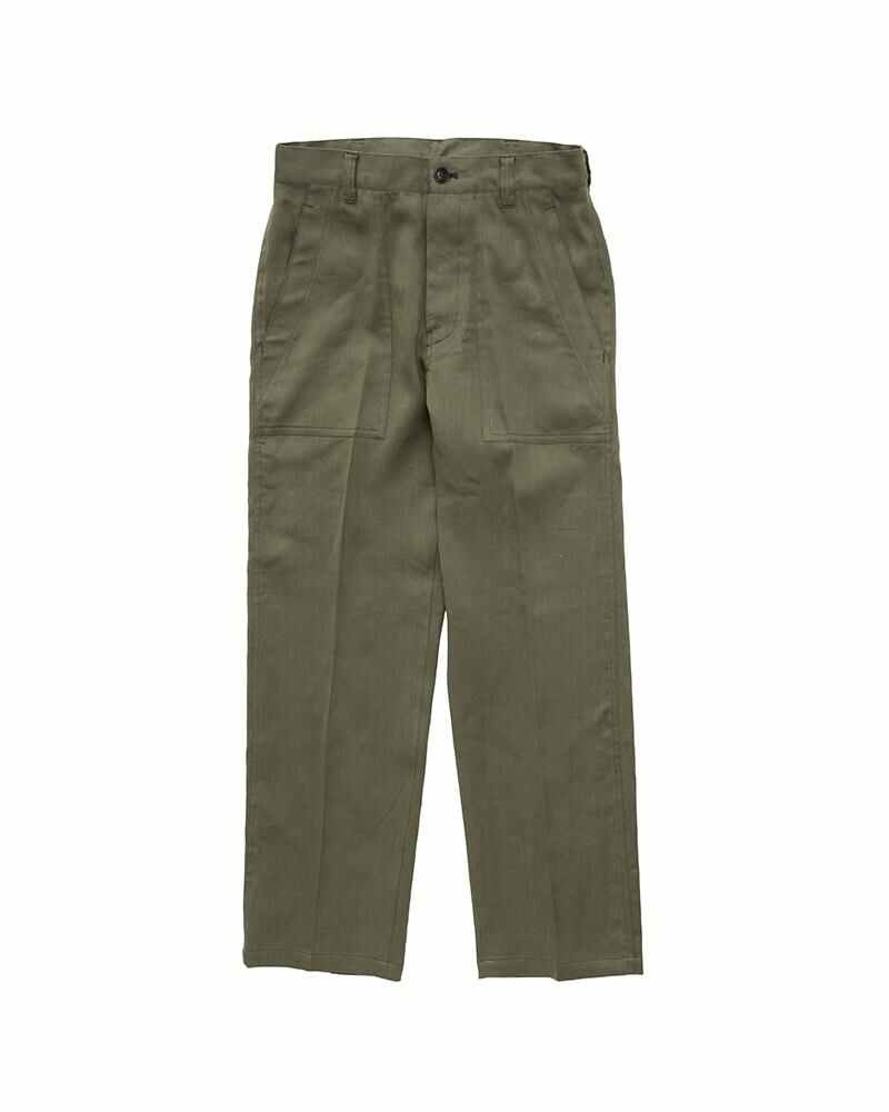 ALDA PANTS W OLIVE - 1