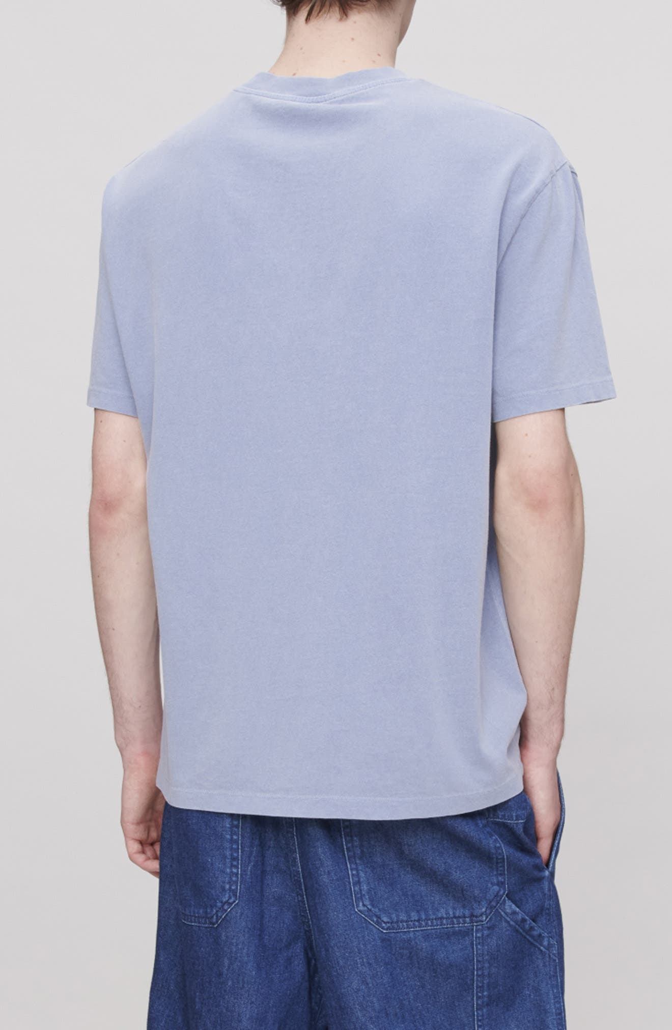 A.P.C. Davy Graphic T-Shirt in Iac Blue Grey at Nordstrom - 2