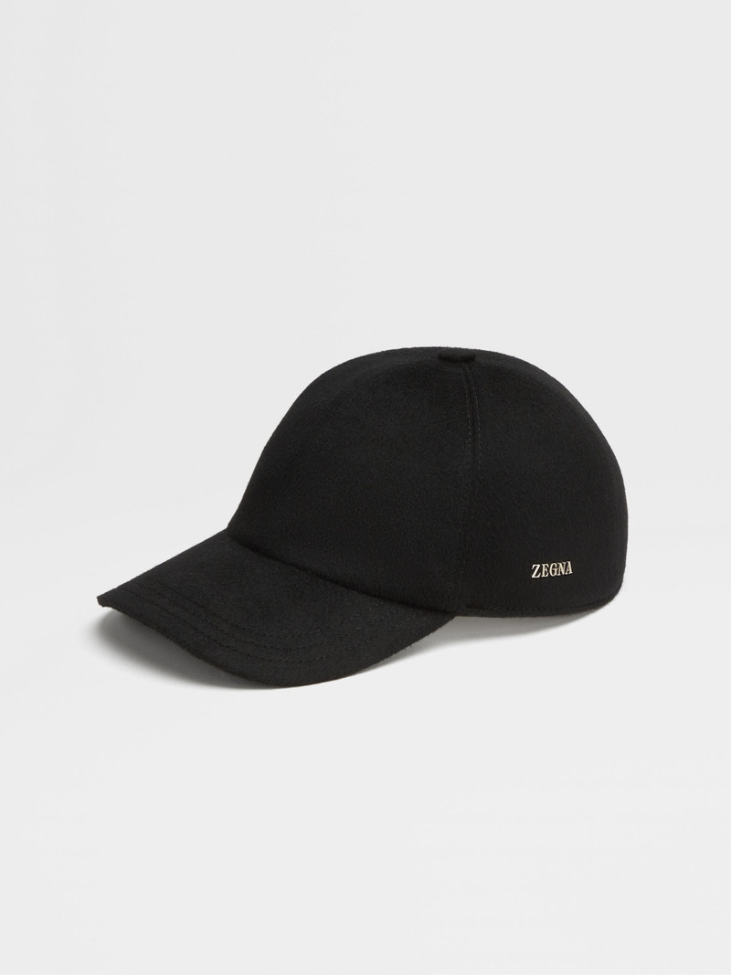 검정 OASI CASHMERE BASEBALL 모자 - 1