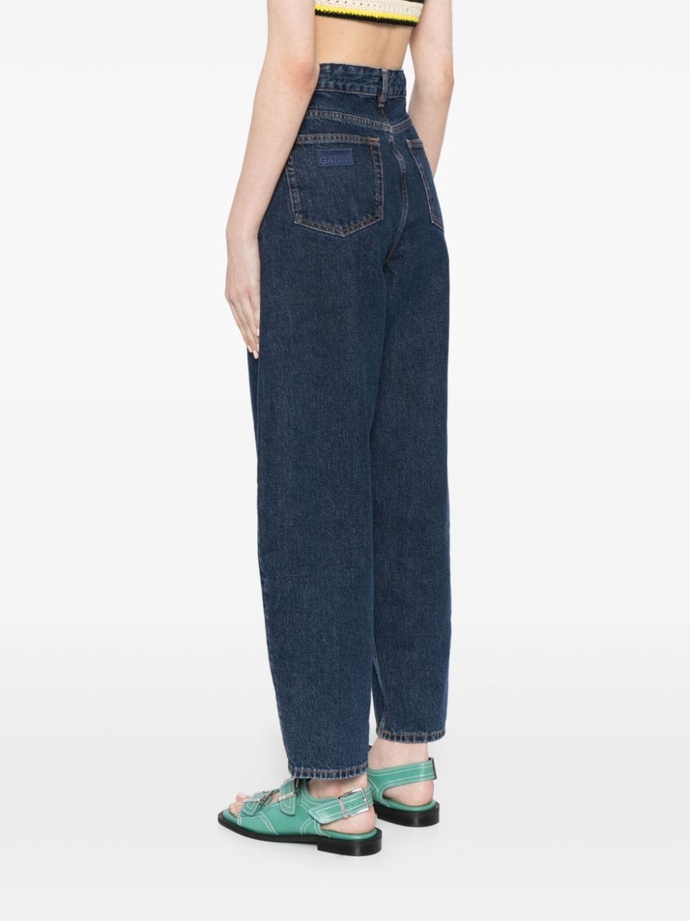 organic cotton balloon jeans - 4