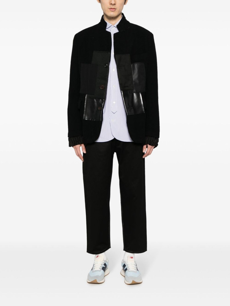 Junya Watanabe MAN x Levi's decorative-stitching mid-rise drop-crotch jeans outlook