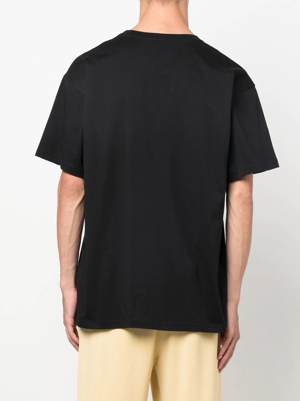 embroidered-logo organic cotton T-shirt - 4
