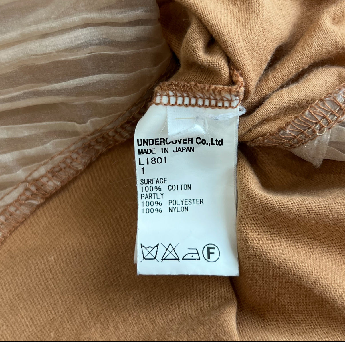 Undercover Heart Embroidered Blouse SZ 1 - 4