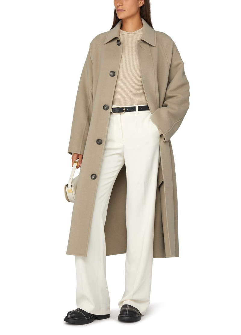 Long belted coat 5