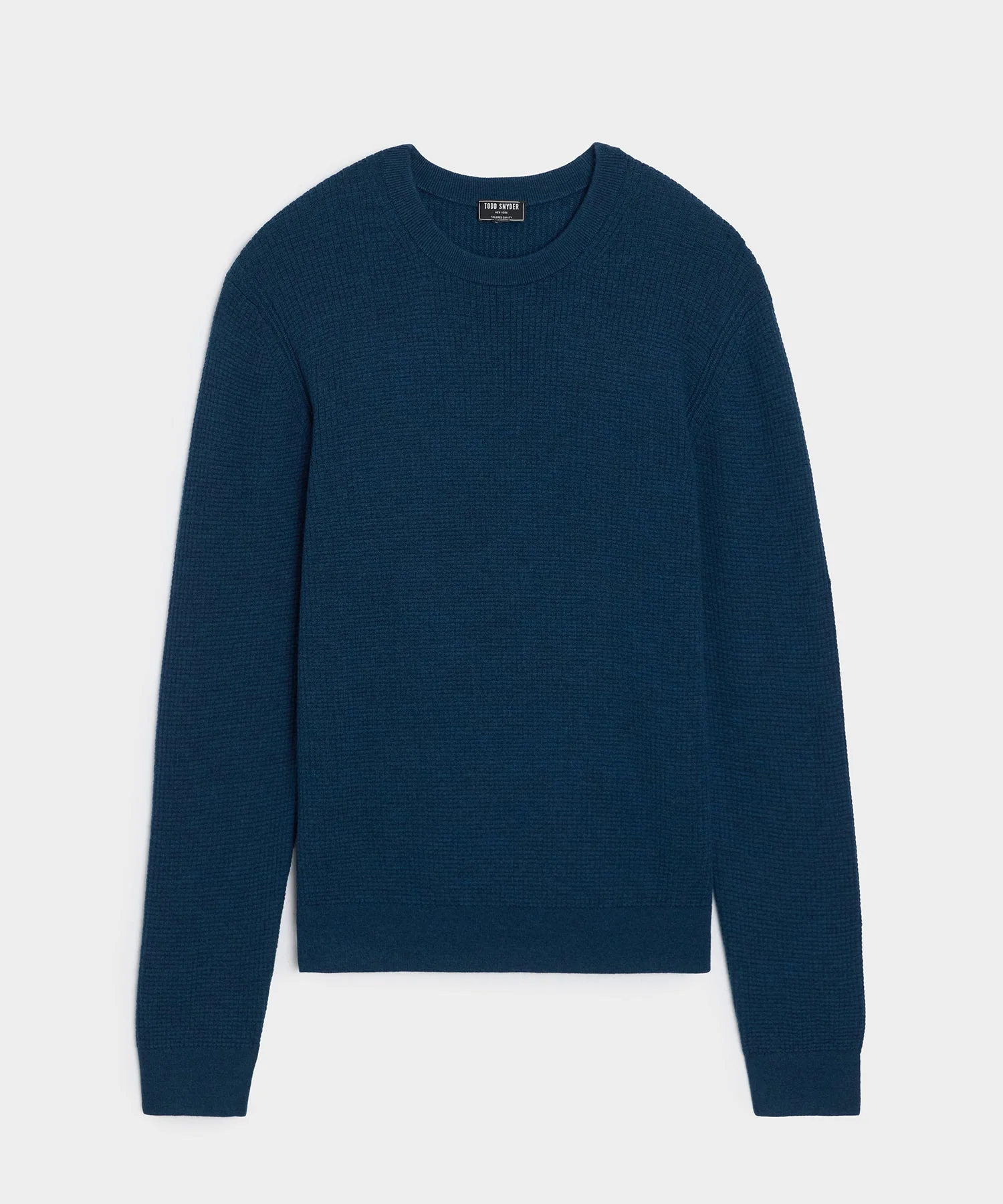 Merino Waffle Crewneck - 1