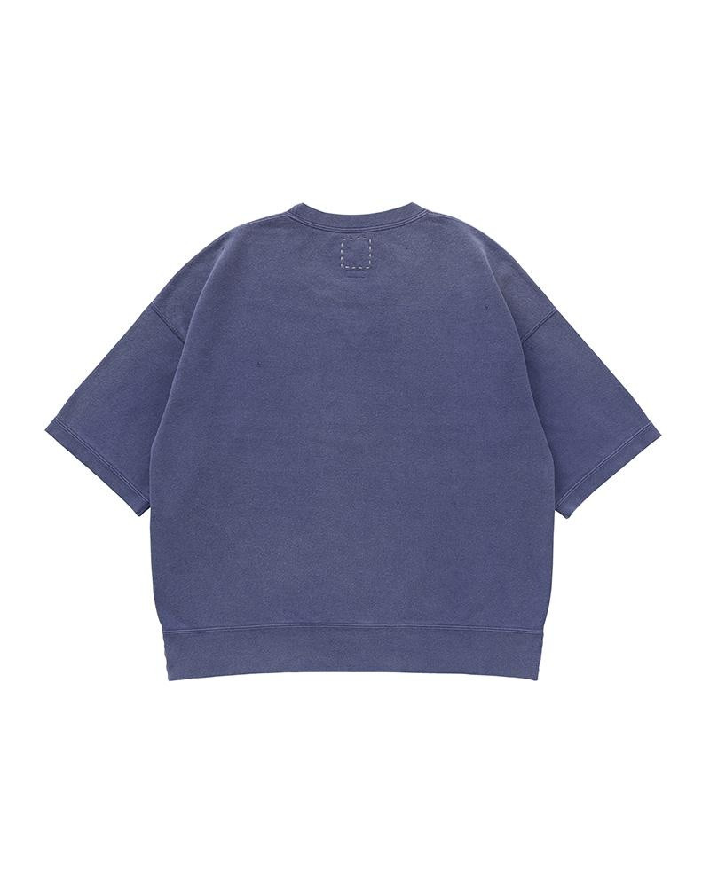 visvim JUMBO SB SWEAT S/S CRASH NAVY outlook