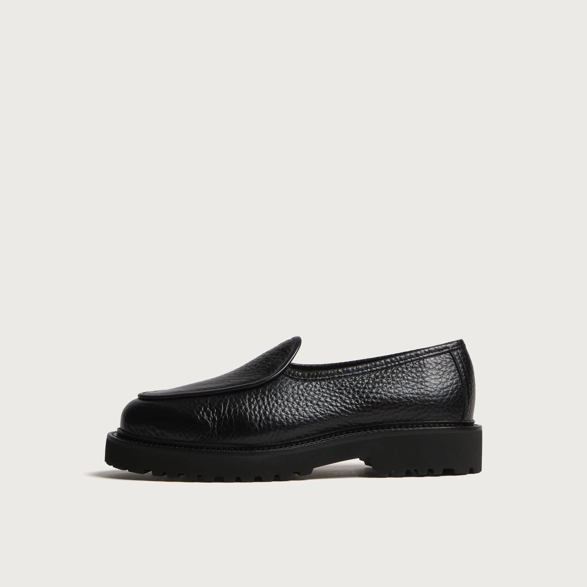 Jacques Soloviere Moli Grain Lug Loafer - 1