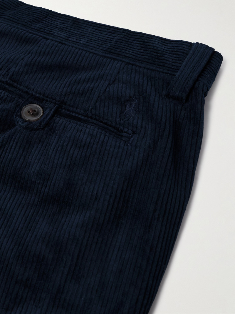 Bedford Slim-Fit Straight-Leg Cotton-Blend Corduroy Trousers 5