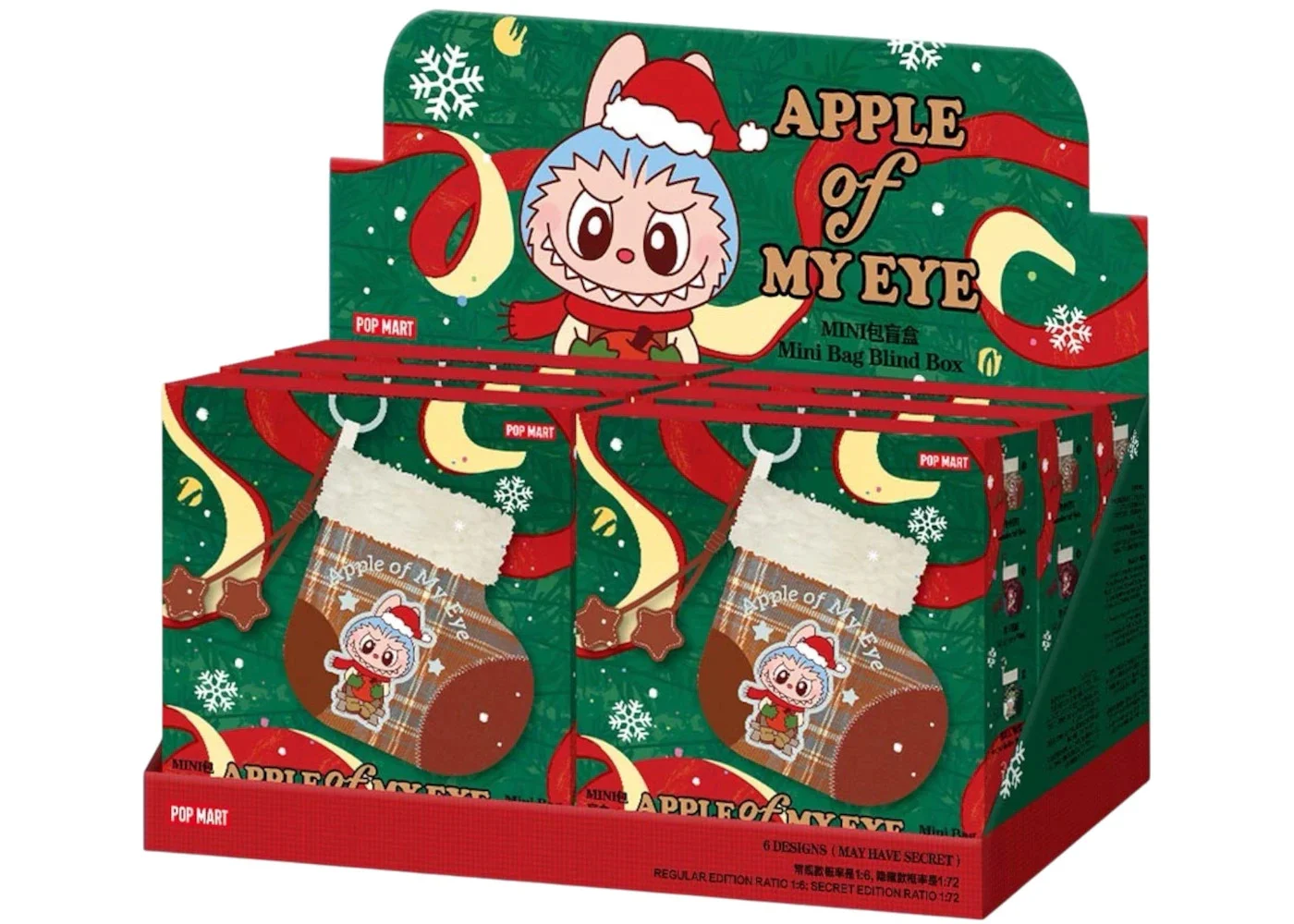 Pop Mart Apple of My Eye Series Mini Bag Sealed Case (6 Blind Box) - 1