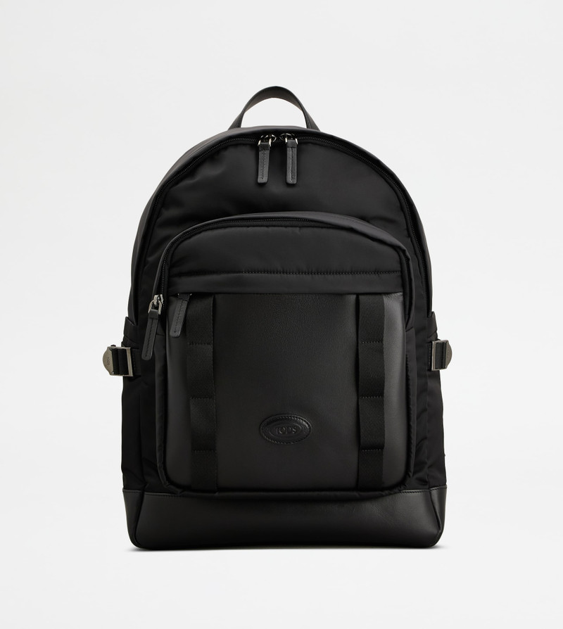 BACKPACK IN FABRIC MEDIUM - BLACK 1