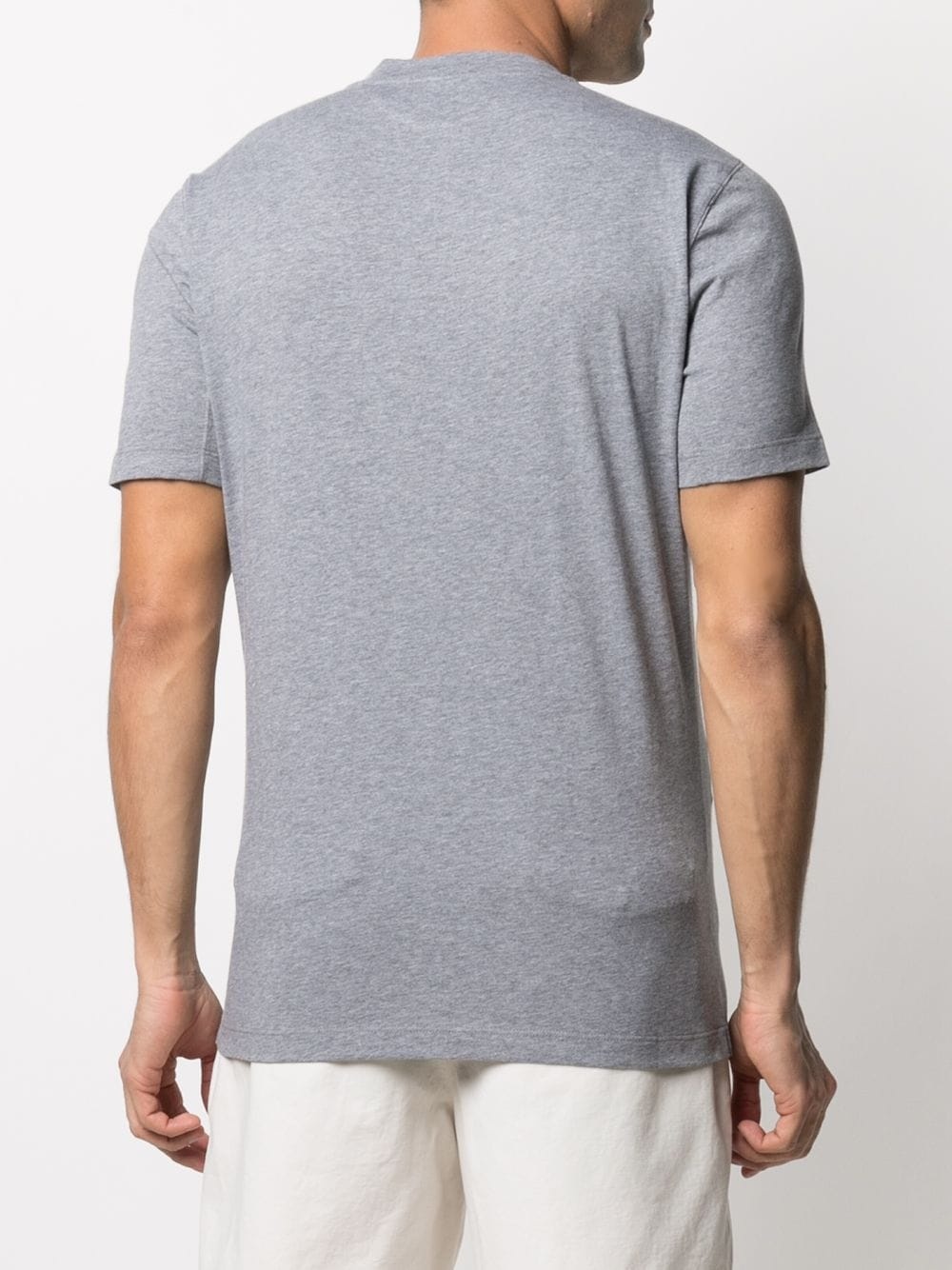 short-sleeved cotton t-shirt - 4