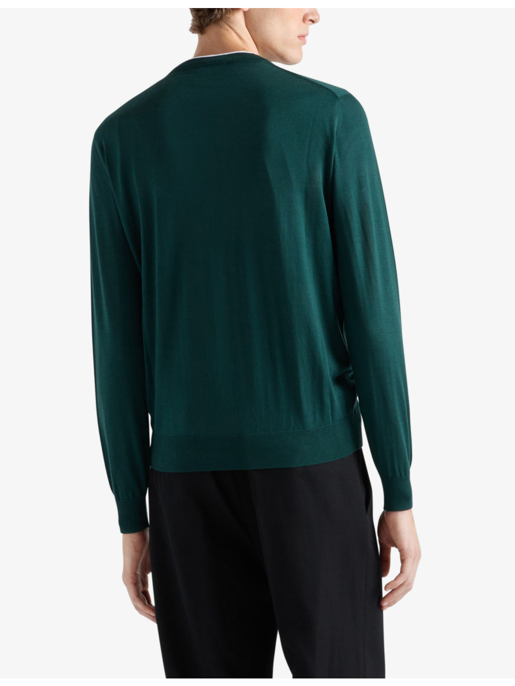 Superfine crewneck wool sweatshirt - 4