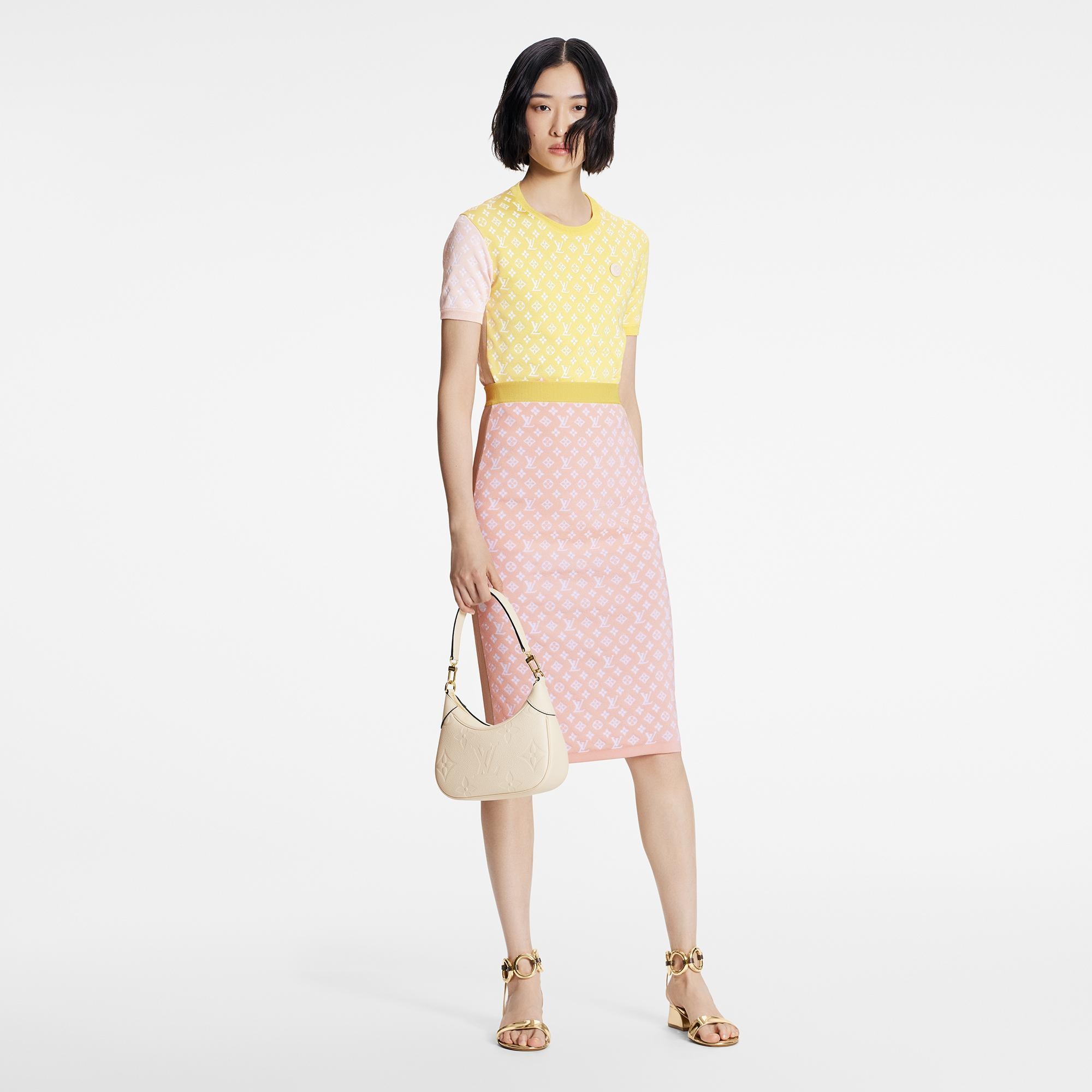 Pastel Monogram Knit Top - 2