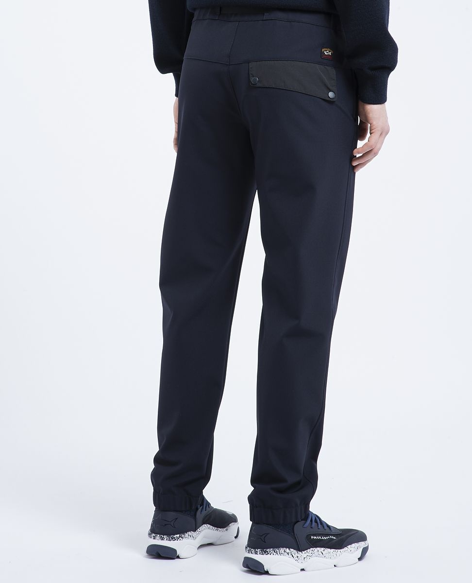 Stretch nylon Trousers with drawstring - 4