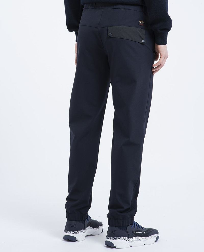 Stretch nylon Trousers with drawstring 4