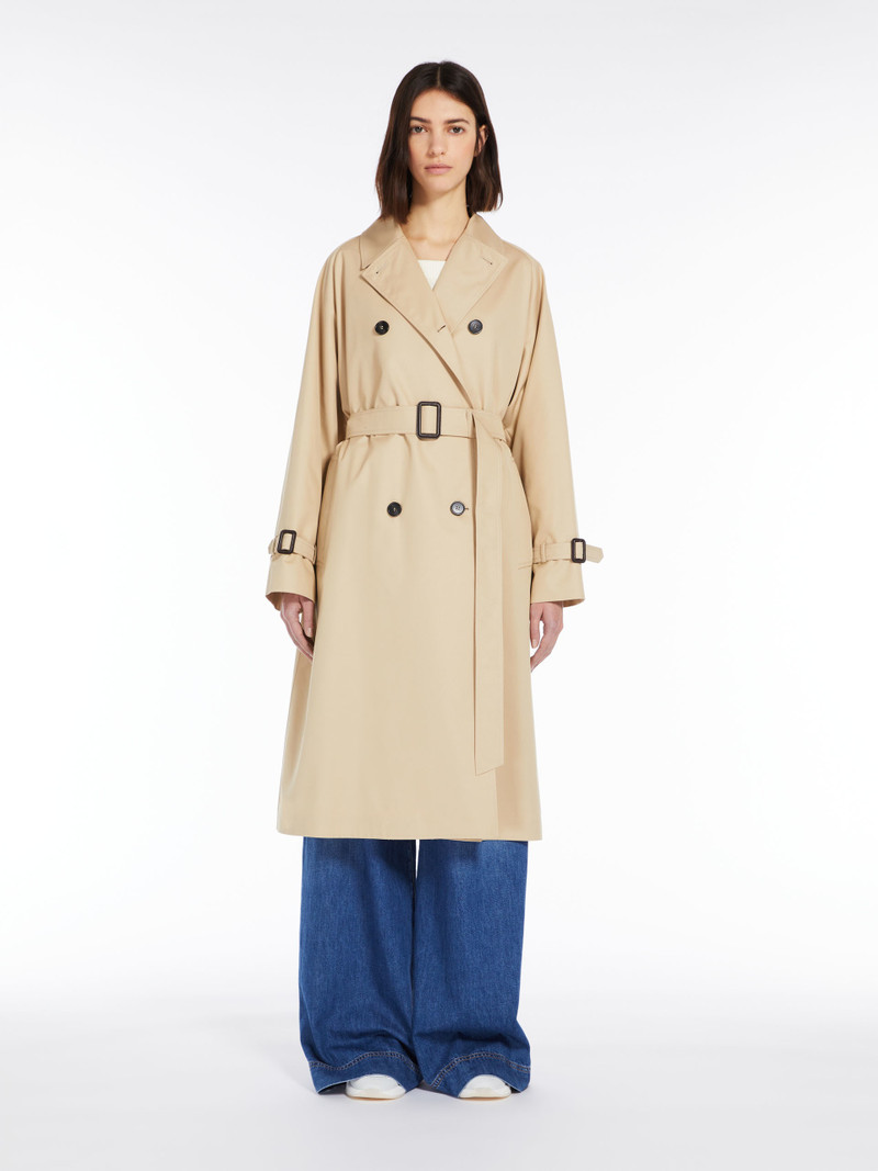 CANASTA Reversible, water-resistant cotton trench coat 3