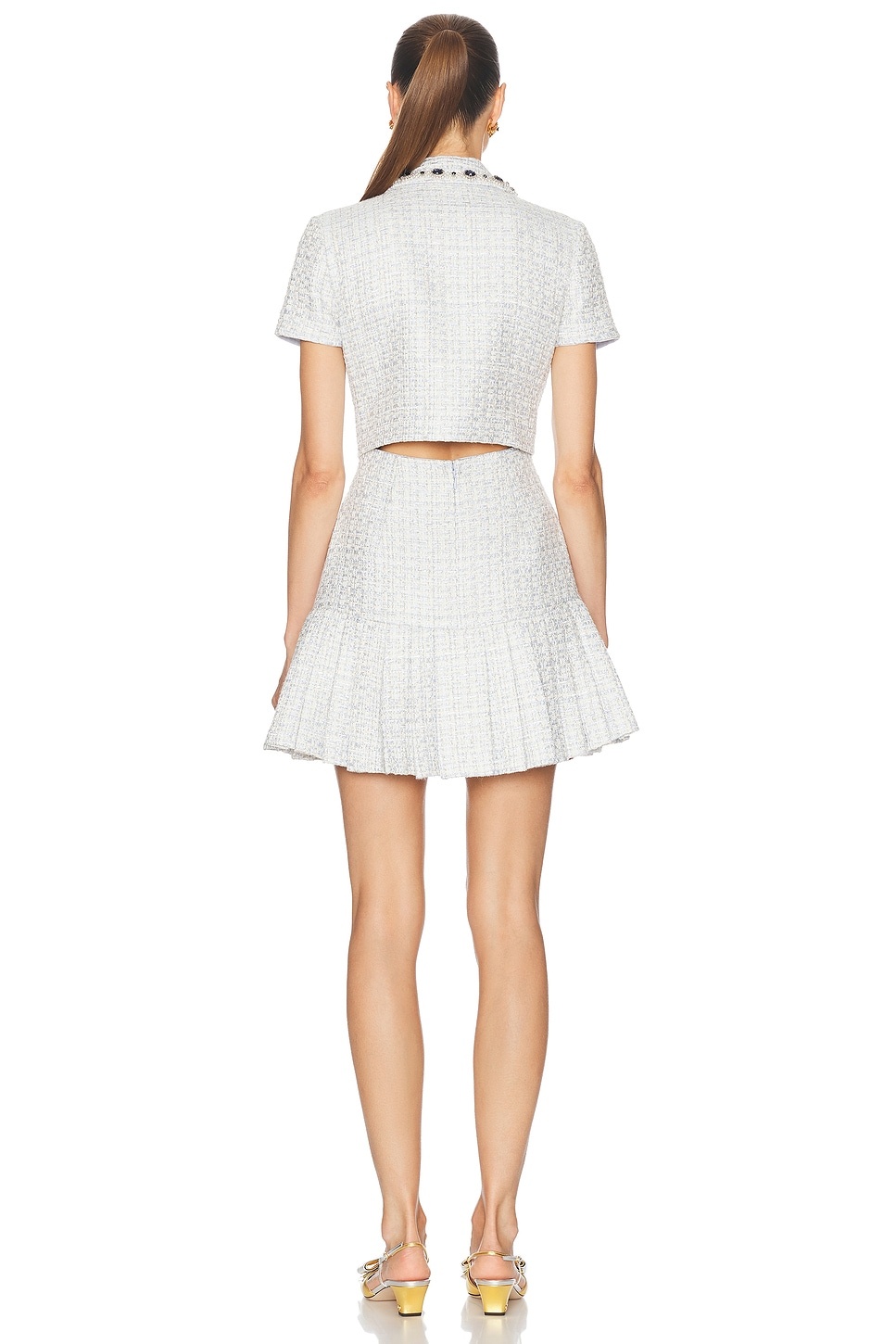 Boucle Mini Dress - 3
