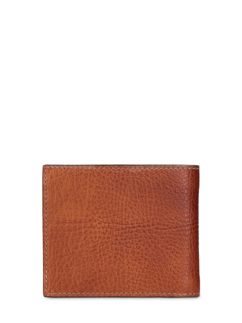 Leather logo wallet - 4